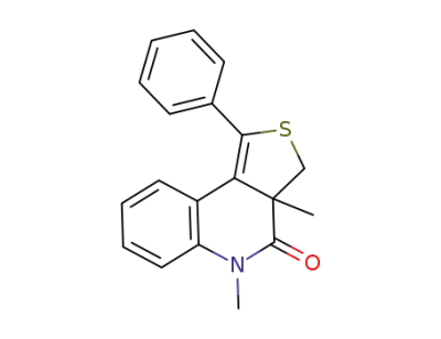 3a,5-dimethyl-1-phenyl-3,3a-dihydrothieno[3,4-c]quinolin-4(5H)-one