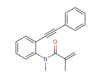 N-methyl-N-(2-(phenylethynyl)phenyl)-methacrylamide