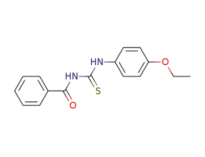 N-(4-ethoxyphenyl)-N'-benzoylthiocarbamide