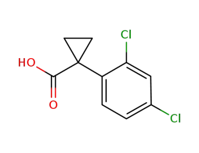 1-(2,4-dichlorophenyl)cyclopropane-1-carboxylic acid
