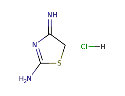 4-iminium-4,5-dihydrothiazol-2-yl amine chloride