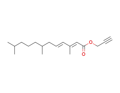 propargyl 3,7,11-trimethyldodeca-2,4-dienoate