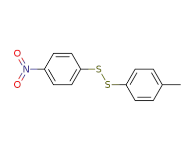 4-nitrophenyl p-tolyl disulfide